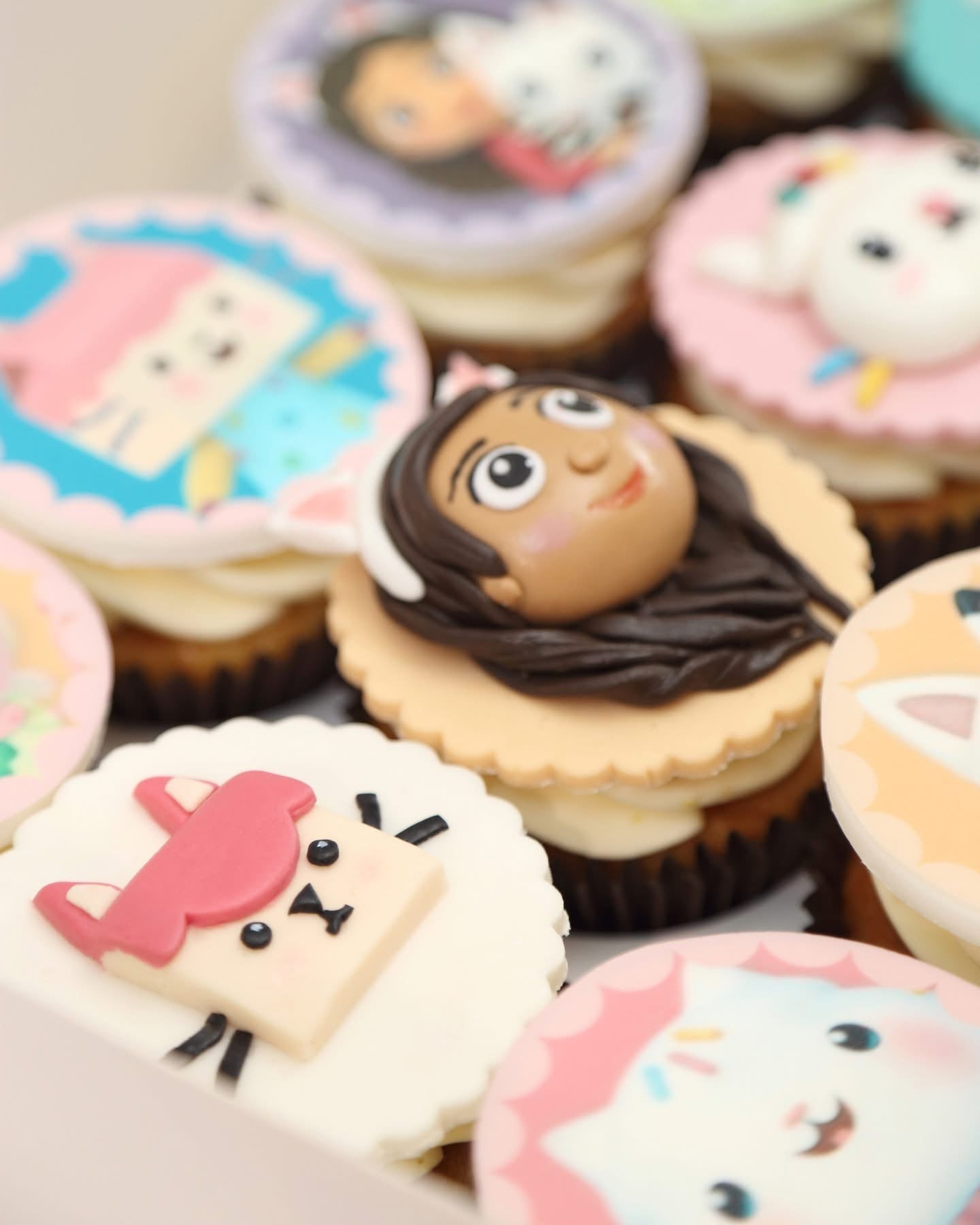 Gabby’s Dollhouse Cupcakes
