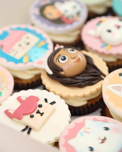 Gabby’s Dollhouse Cupcakes