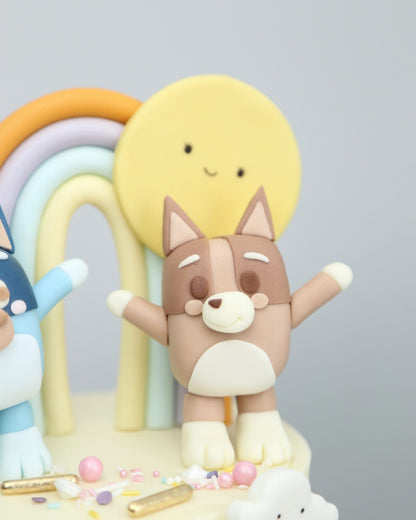 Pastel Bluey Family Party