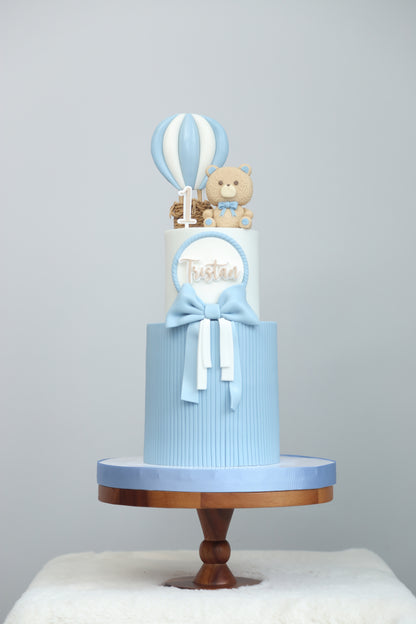 Two-tier First Year First Bear Cake