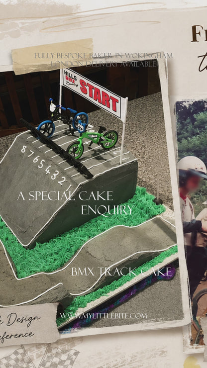BMX Track Cake 🚲 🚵