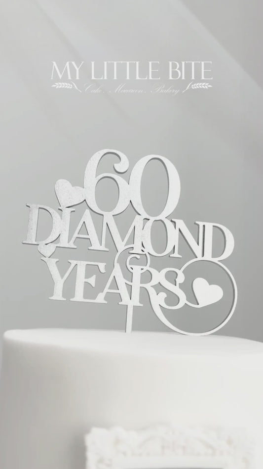 Two-tier White Roses Anniversary Cake